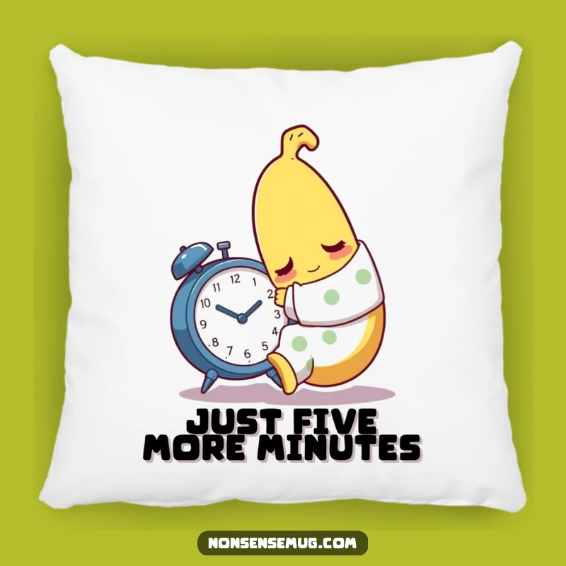 Funny Sleepy Banana Pillow - Cozy Comfort for the Tired Soul