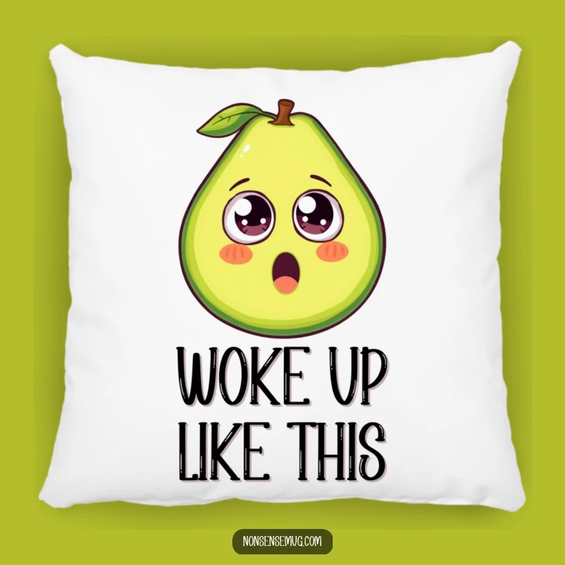 Funny Avocado Googly Eyes Pillow - Comfy and Comical Accent for Any Room