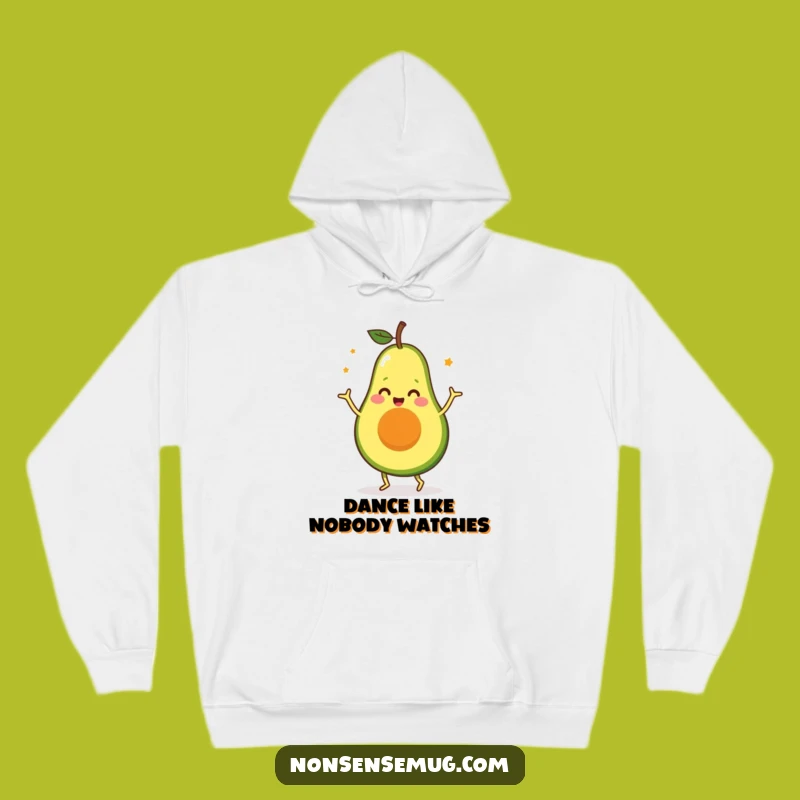 Funny Avocado Dance Hoodie: Stay Cozy and Comfy with This Hilarious Apparel