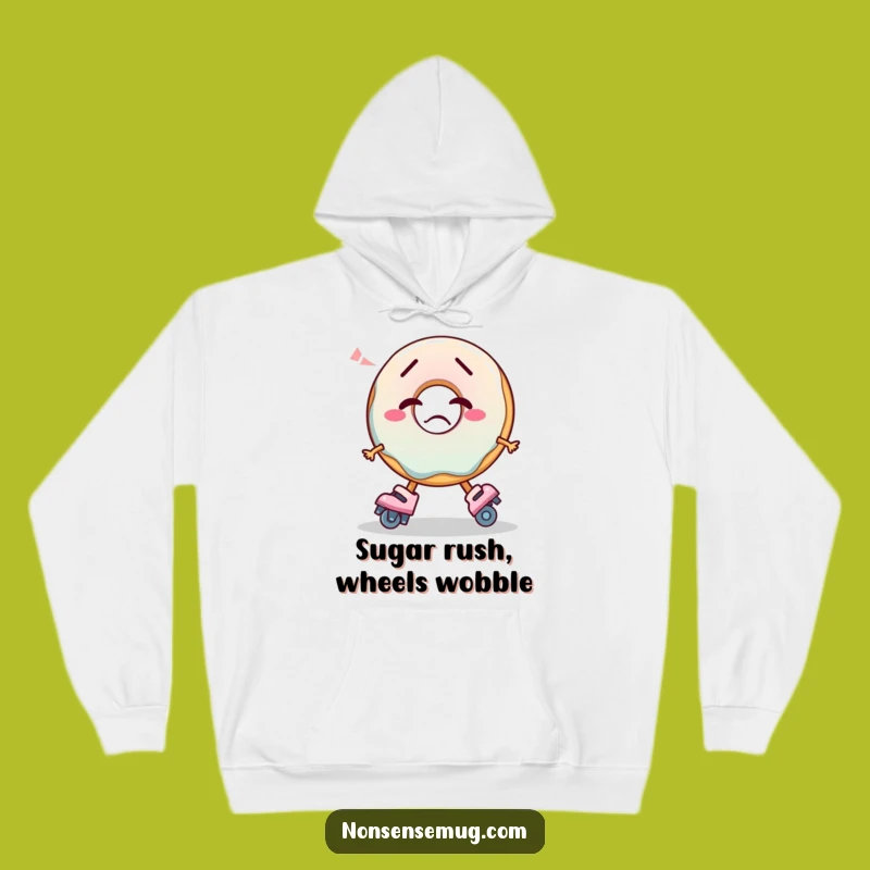 Funny Confused Donut Skating Hoodie: Cozy Up with Confusion Gift