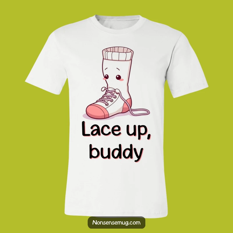 Funny Sock Tying T-Shirt - Humorous Apparel Gift for Laundry Lovers